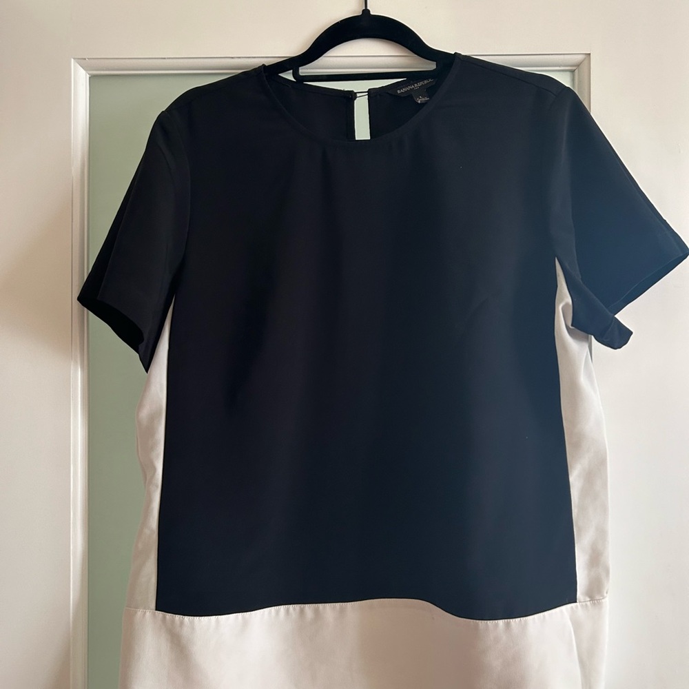Banana Republic Blouse - Color Blocked Blouse
